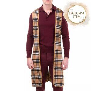 BURBERRY Cashmere & Wool UndercoatVest Warmer EU52 US42 XL